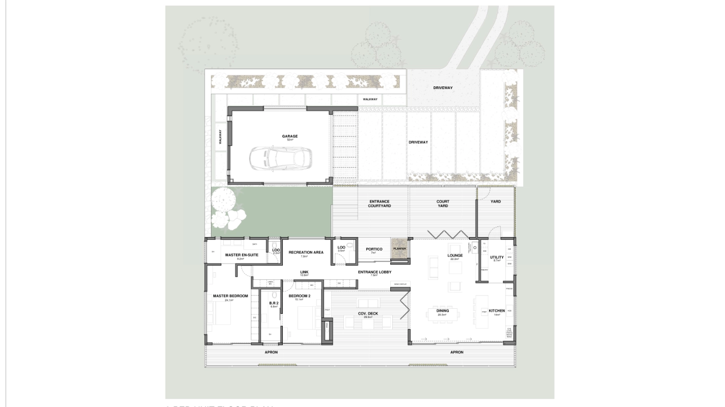 2 Bedroom Floor Plan
